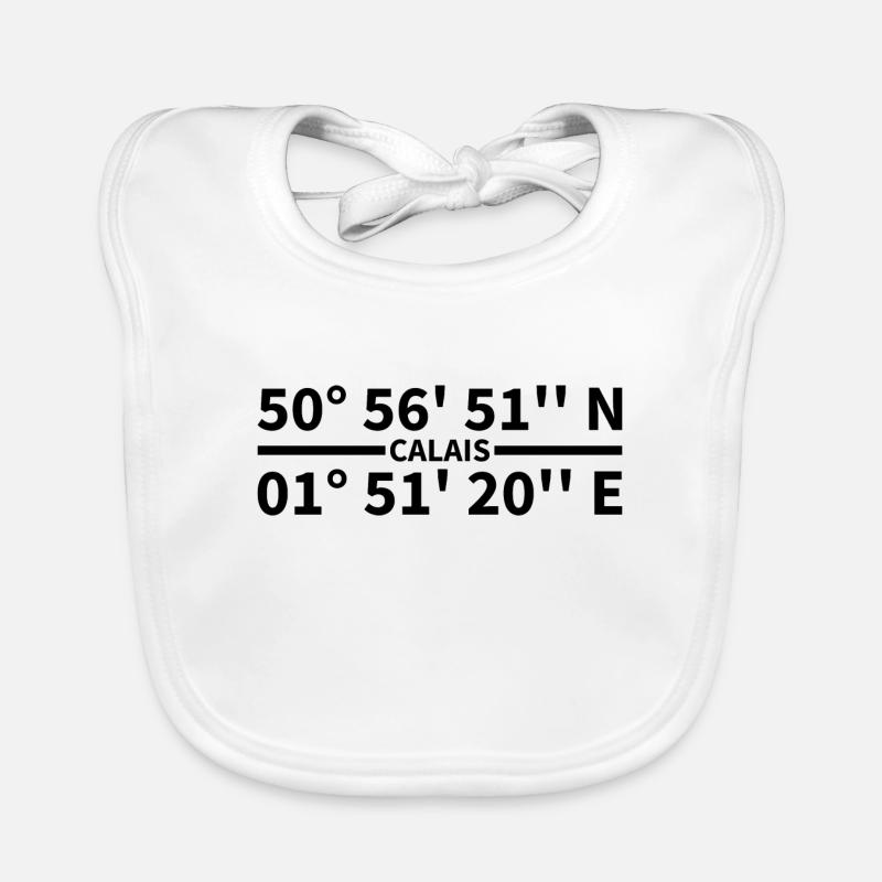 Calais coordinates Organic Baby Bibs