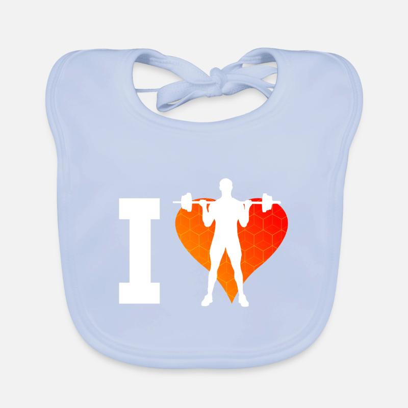 Women's Endurance Training Weightlifting Strength Training Organic Baby Bibs