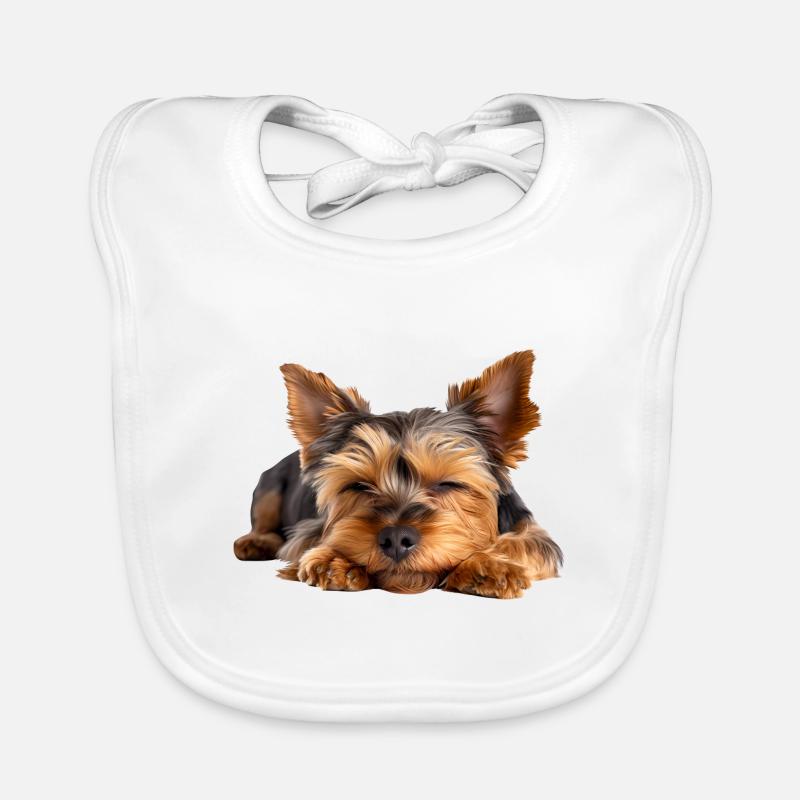 Yorkshire Terrier Baby Bio-Lätzchen