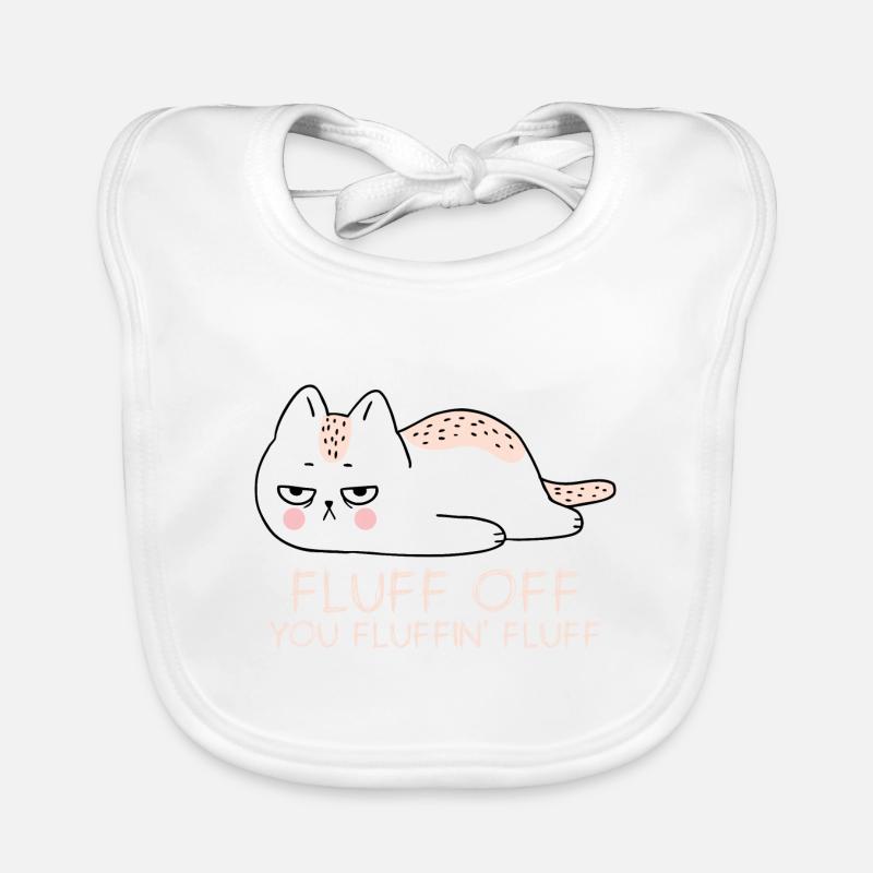 Chat Bavoir bio Bébé