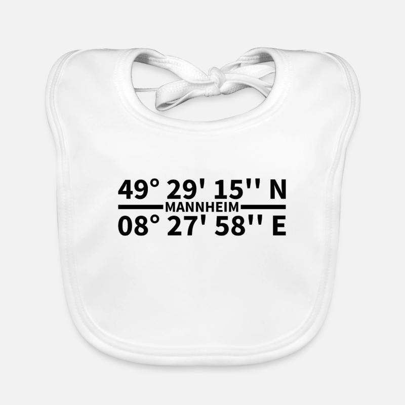 Mannheim Coordinates Organic Baby Bibs