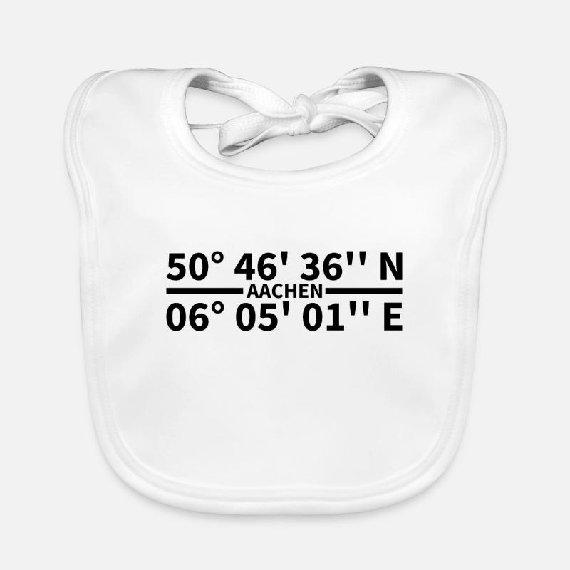 Aachen Coordinates Organic Baby Bibs