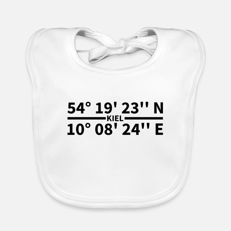 Kiel Coordinates Organic Baby Bibs
