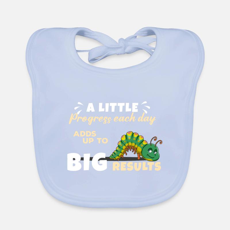 Rups Bio-slabbetje voor baby's