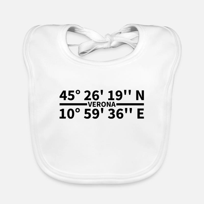 Verona coordinates Organic Baby Bibs