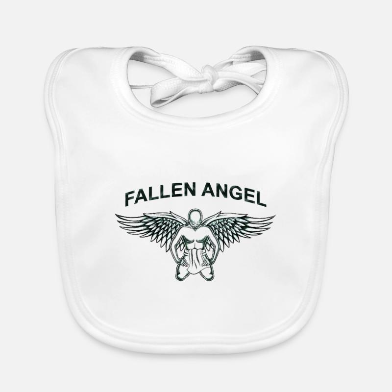 fallen angel Organic Baby Bibs