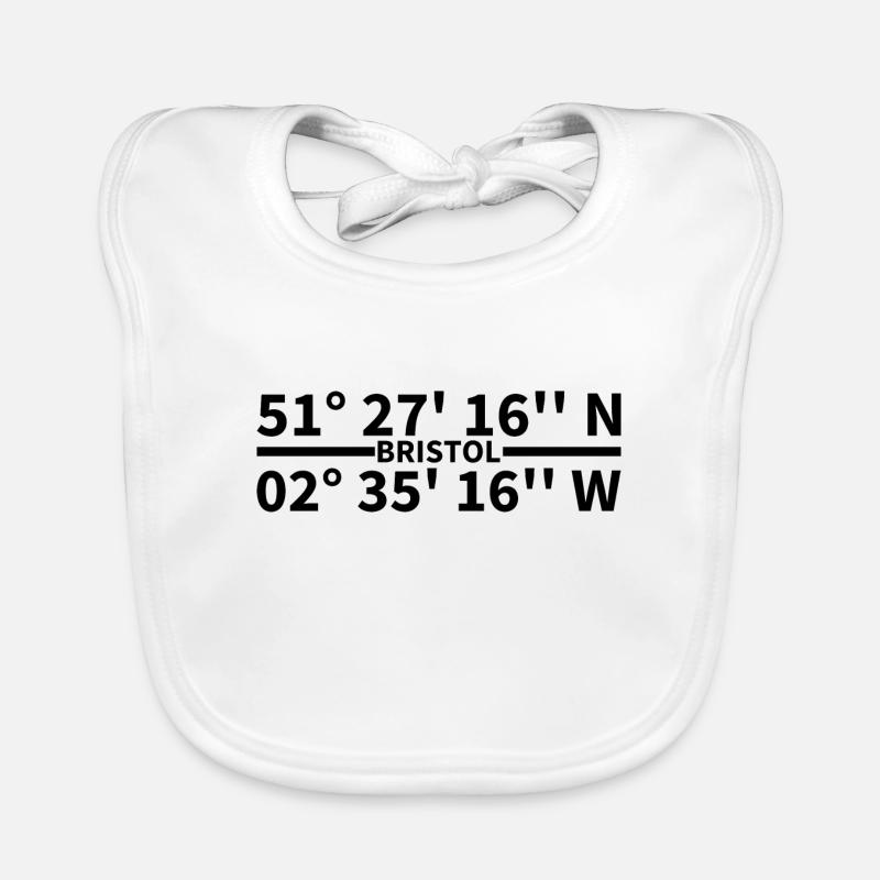 Bristol coordinates Organic Baby Bibs