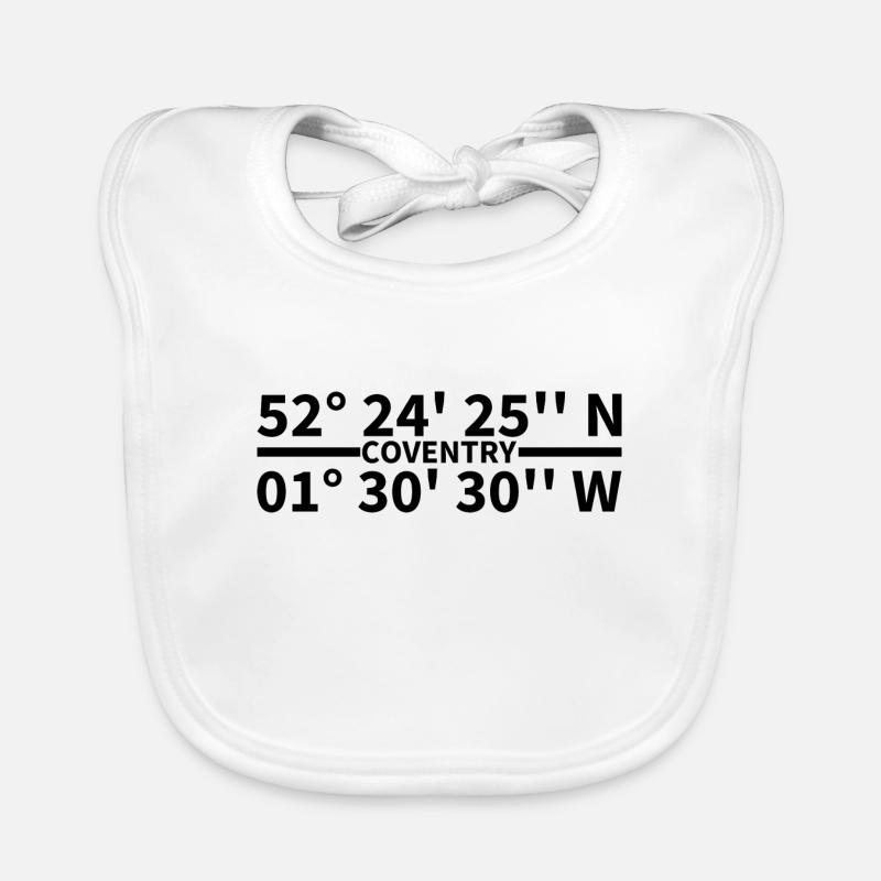 Coventry coordinates Organic Baby Bibs