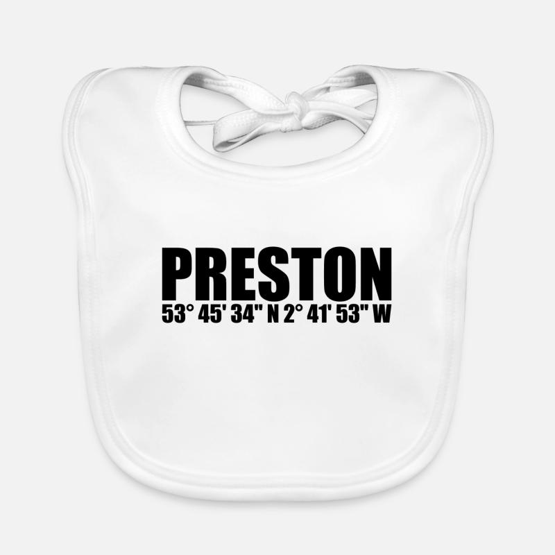 Preston coordinates Organic Baby Bibs