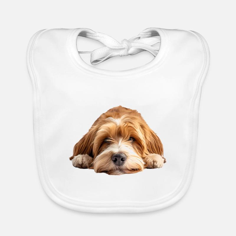 Tibetan Terrier Baby Bio-Lätzchen