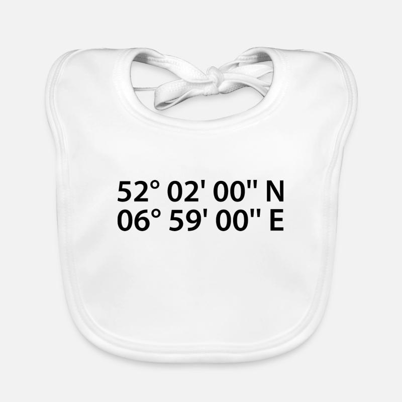 Leverkusen coordinates Organic Baby Bibs