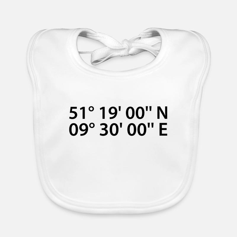 Kassel coordinates Organic Baby Bibs