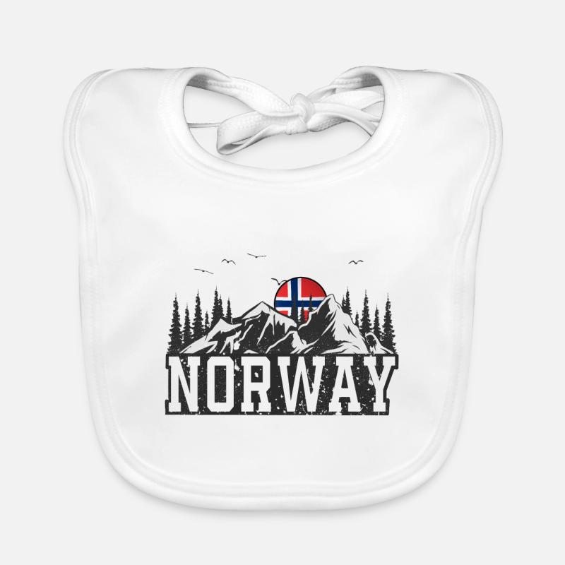 Norvège Bavoir bio Bébé
