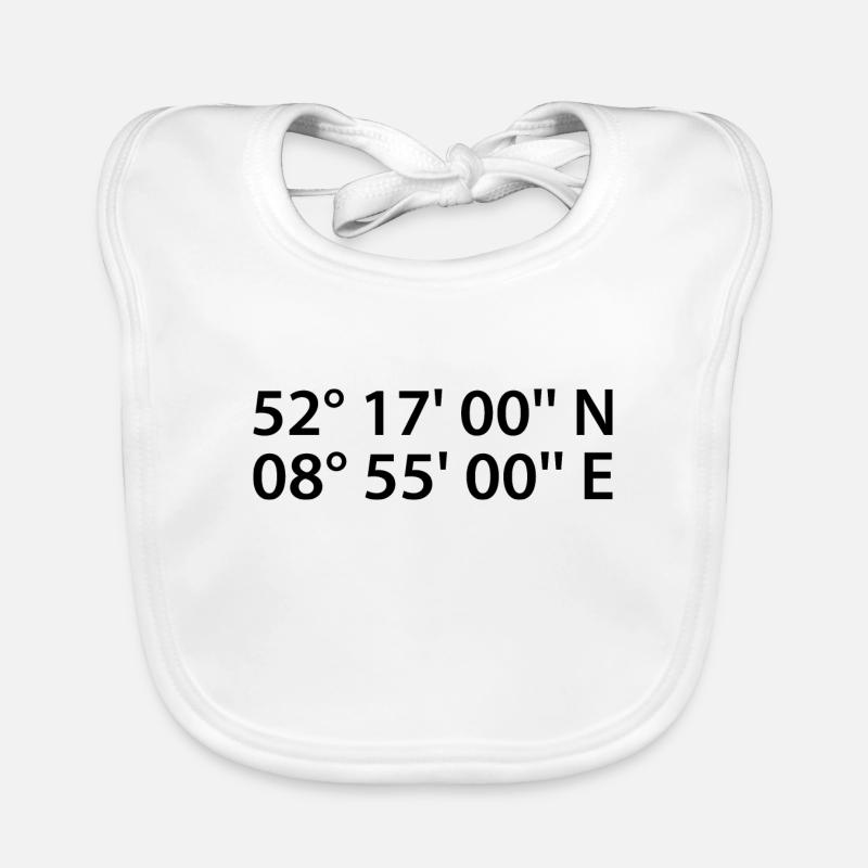 Minden coordinates Organic Baby Bibs