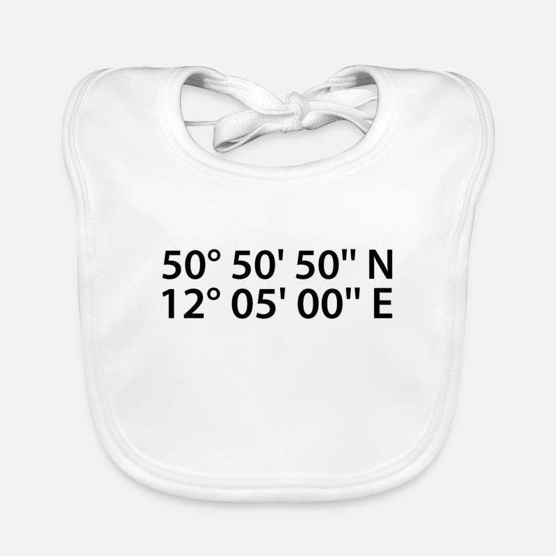 Gera coordinates Organic Baby Bibs