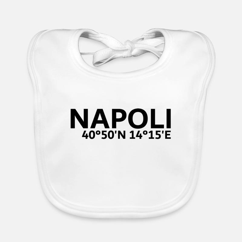 Coordonnées de Naples Bavoir bio Bébé