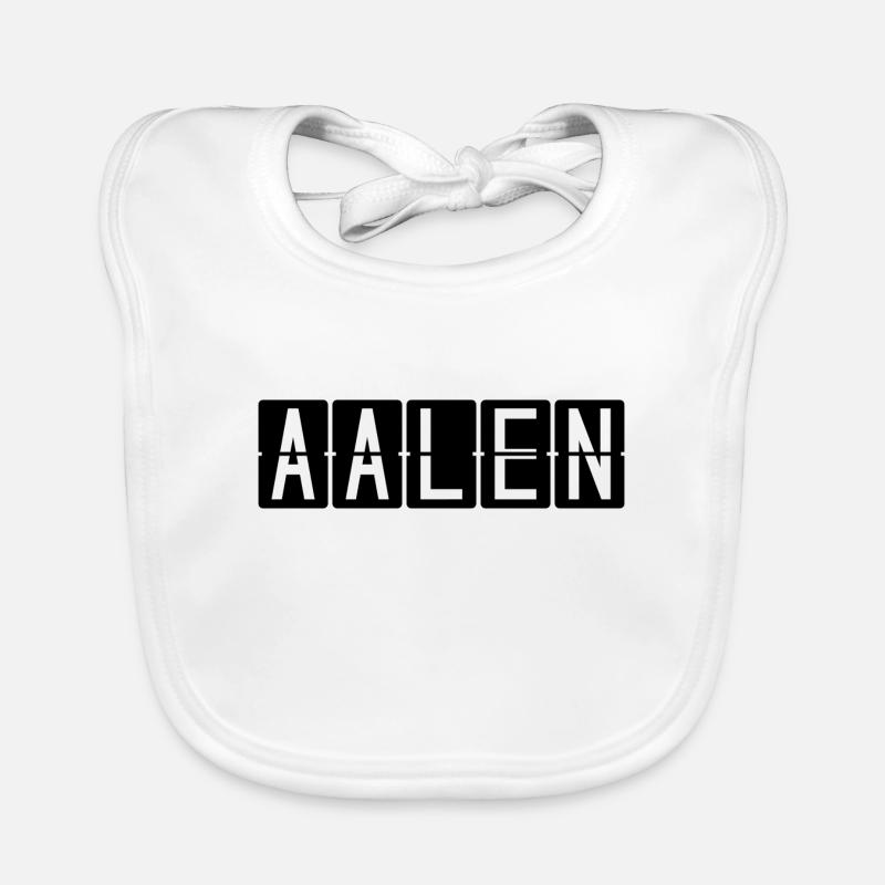 Panneau de l’aéroport d’Aalen Bavoir bio Bébé