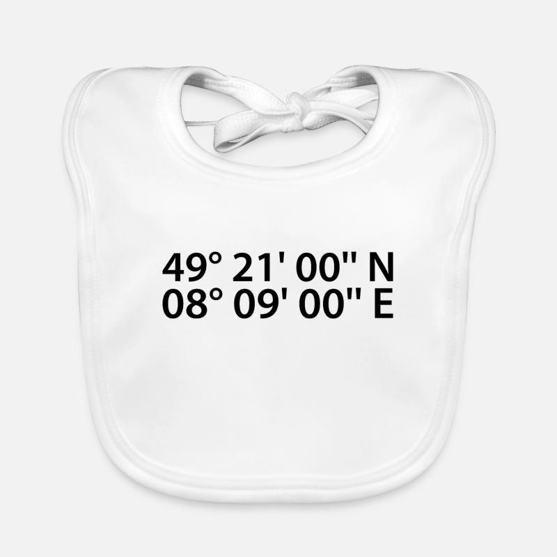 Neustadt an der Weinstraße coordinates Organic Baby Bibs