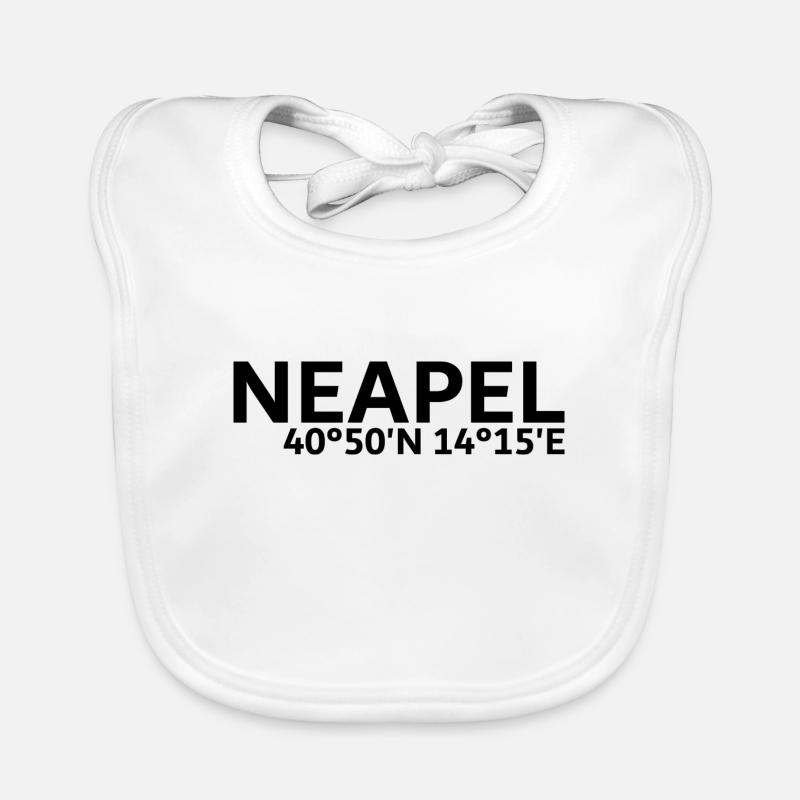 Coordonnées de Naples Bavoir bio Bébé