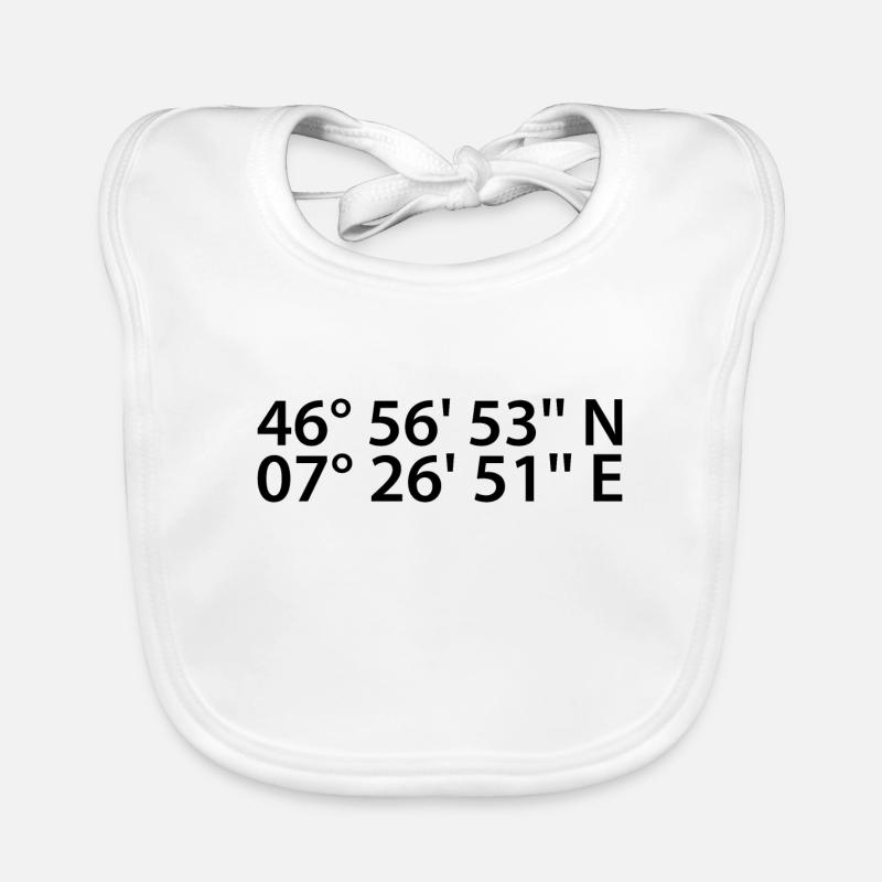 Bern coordinates Organic Baby Bibs