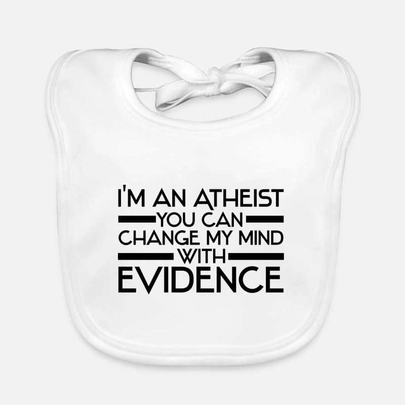 Atheismus Baby Bio-Lätzchen