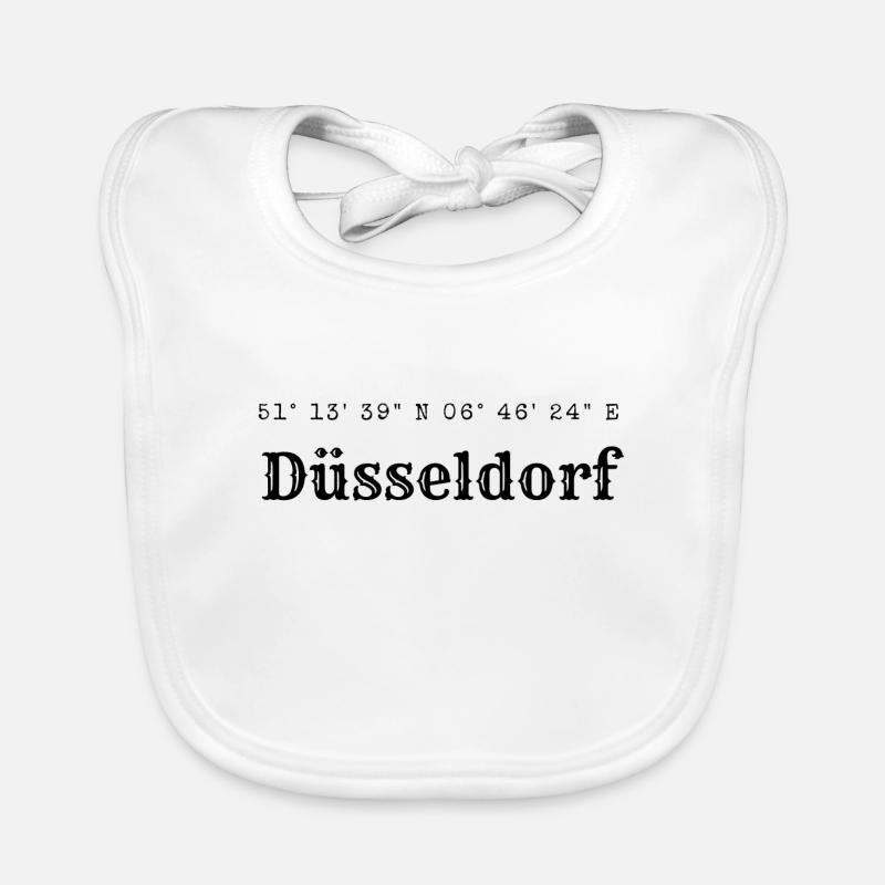 Coordonnées Düsseldorf Bavoir bio Bébé