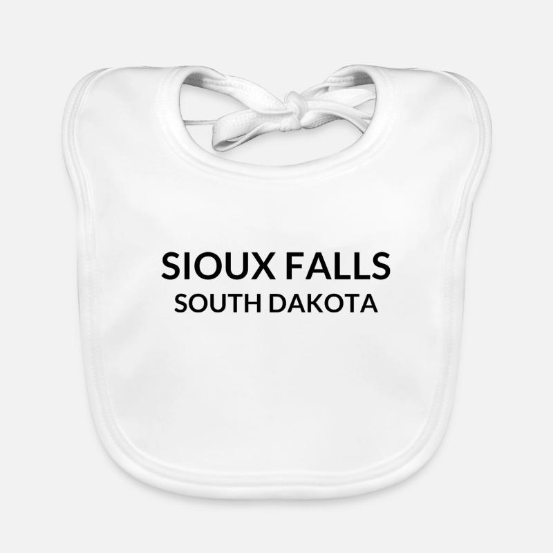Sioux Falls, Dakota du Sud, États-Unis Bavoir bio Bébé