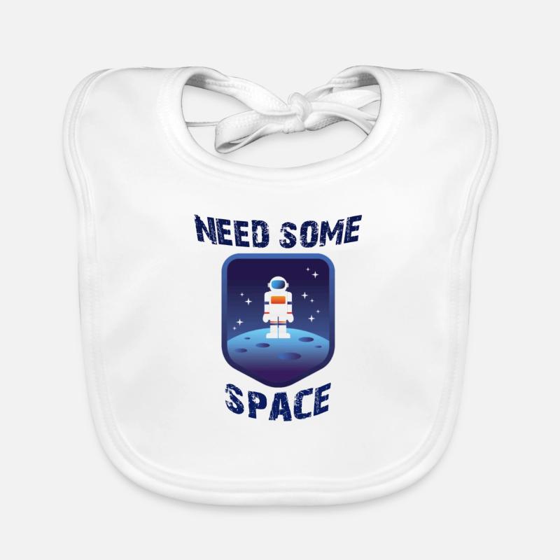 Need some space Organic Baby Bibs