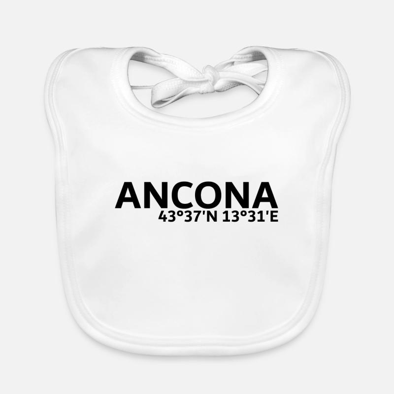Ancona coordinates Organic Baby Bibs