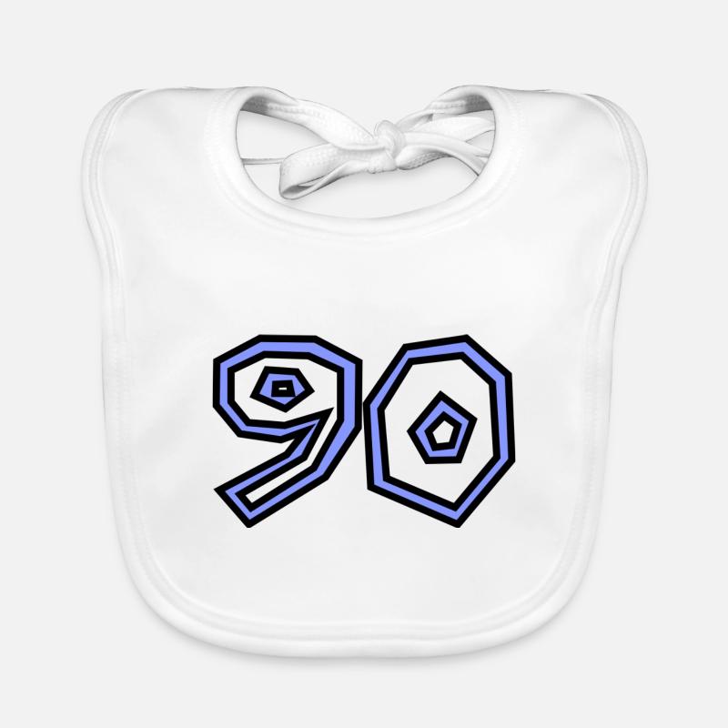 90 Organic Baby Bibs