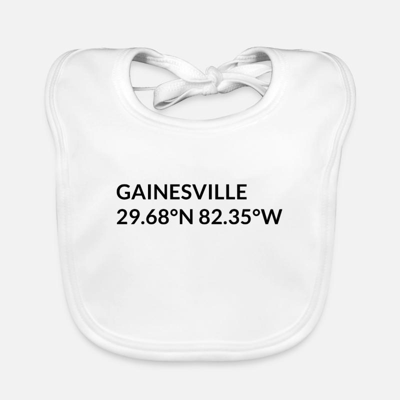 Gainesville, Florida, United States Coordinates Organic Baby Bibs