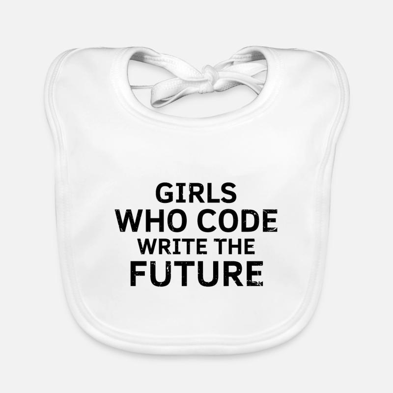 Cybersecurity Design for Hackers and Cyber Security Organic Baby Bibs