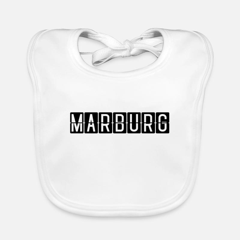 Marburg Flughafentafel Baby Bio-Lätzchen