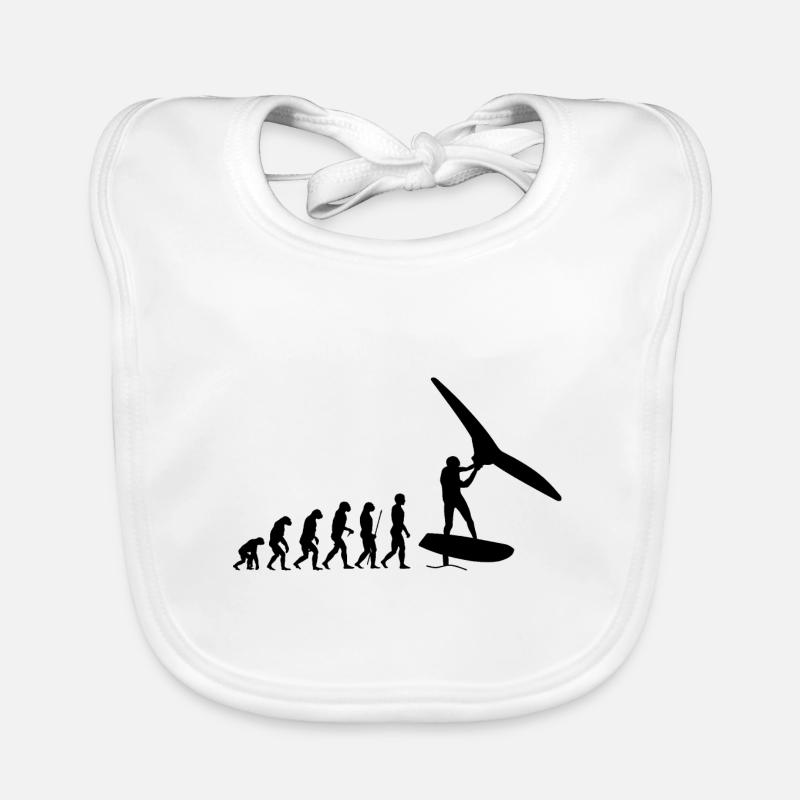 Évolution du foilwing Bavoir bio Bébé