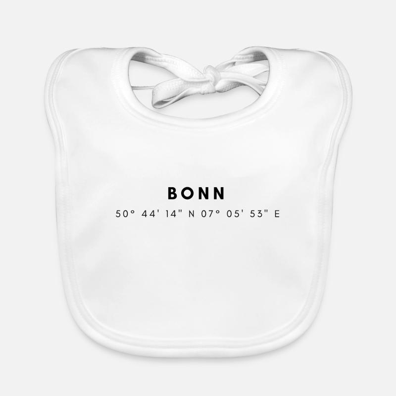 Bonn coordinates Organic Baby Bibs