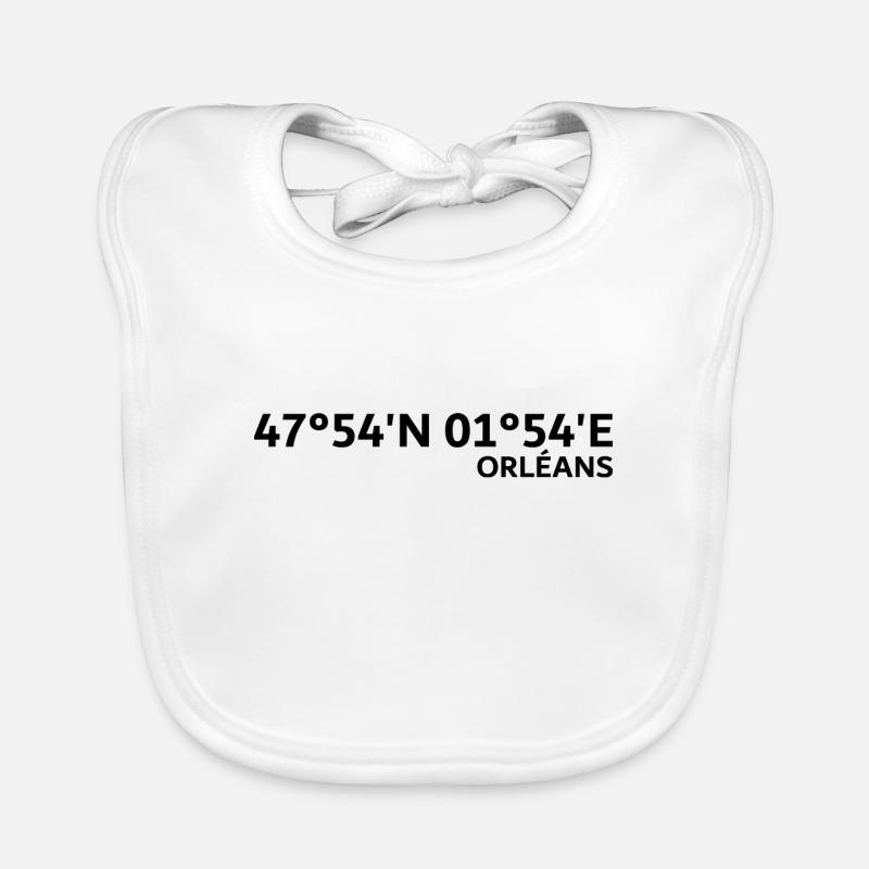 Orléans coordinates Organic Baby Bibs