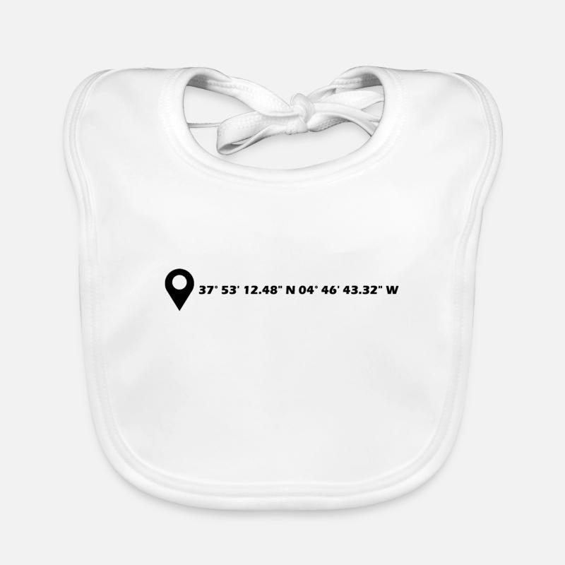 Córdoba coordinates Organic Baby Bibs