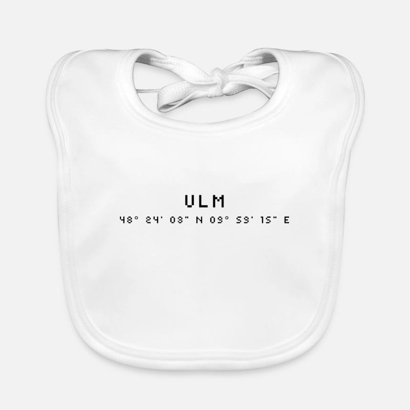 Ulm coordinates Organic Baby Bibs