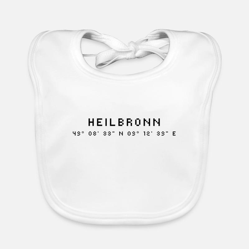 Heilbronn coordinates Organic Baby Bibs