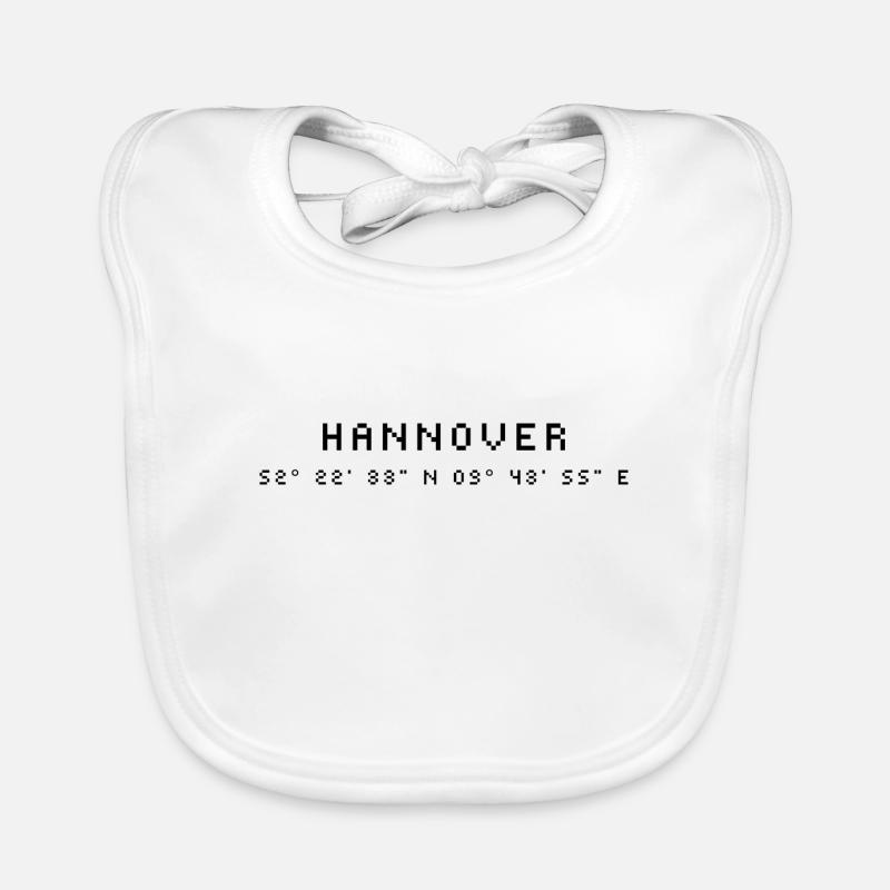 Hanover coordinates Organic Baby Bibs