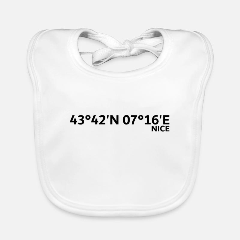Nice coordinates Organic Baby Bibs