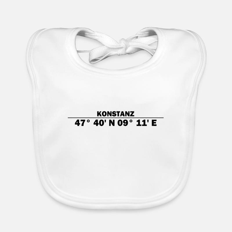 Constance coordinates Organic Baby Bibs