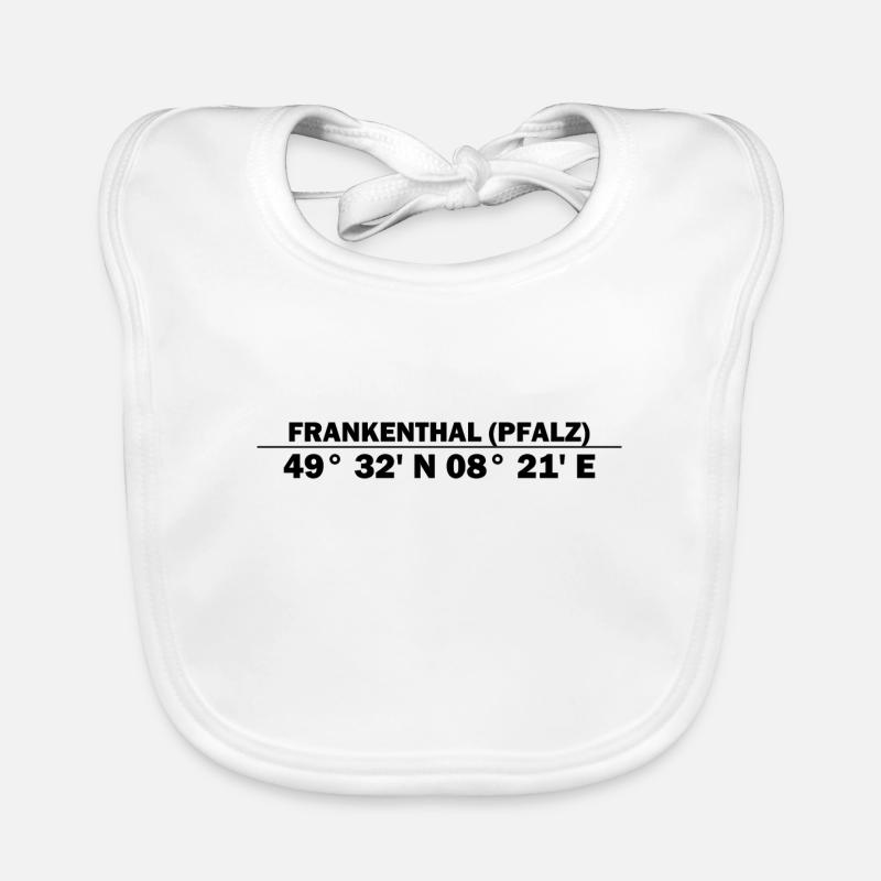 Frankenthal (Pfalz) coordinates Organic Baby Bibs