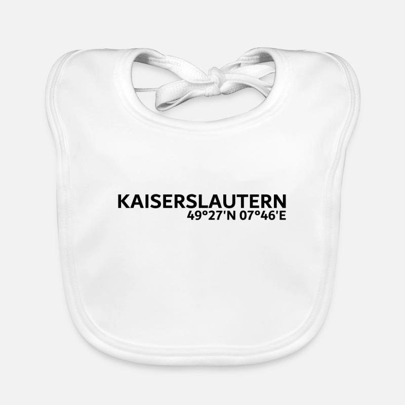 Kaiserslautern coordinates Organic Baby Bibs