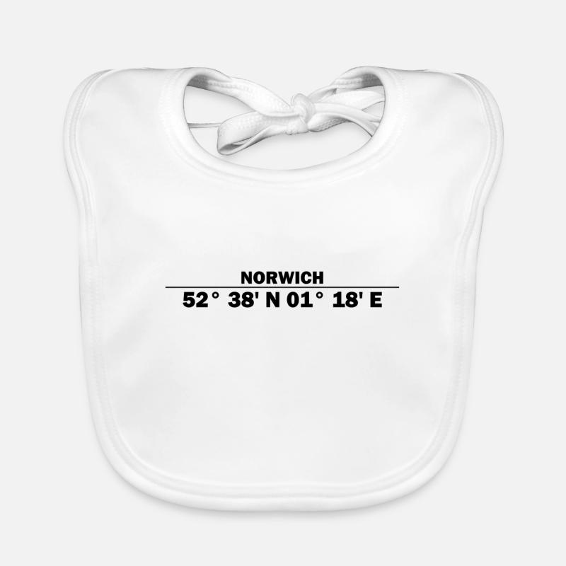 Coordonnées de Norwich Bavoir bio Bébé
