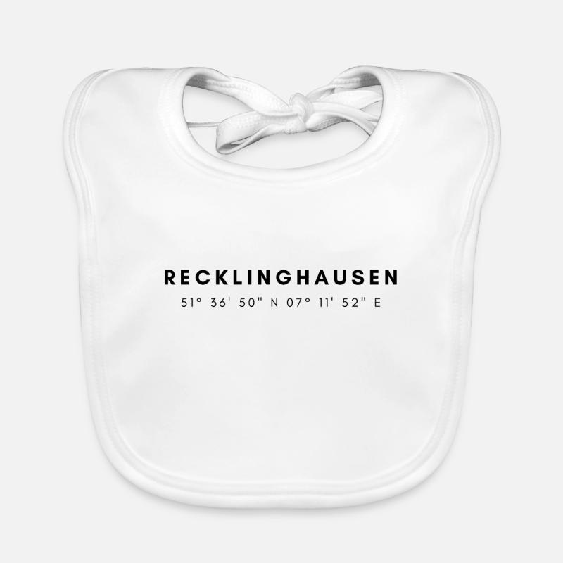 Recklinghausen coordinates Organic Baby Bibs