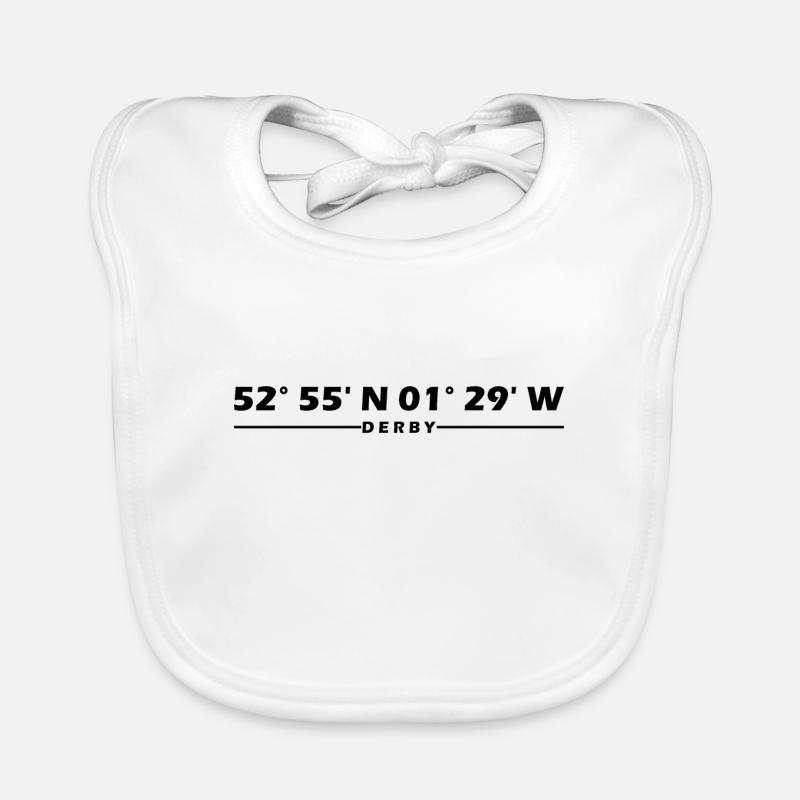 Derby Coordinates Organic Baby Bibs