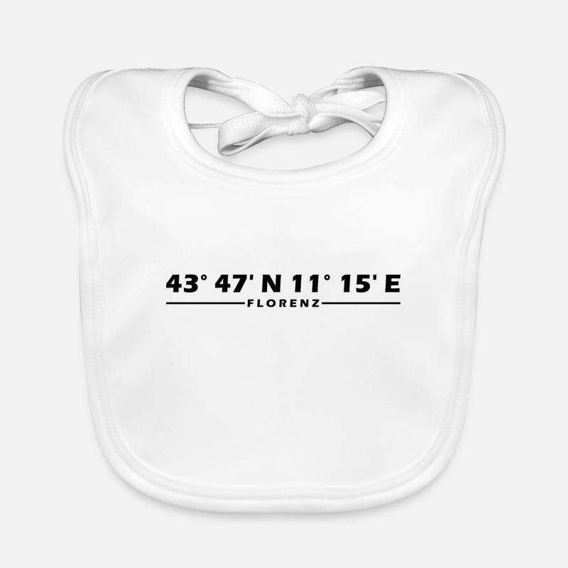 Florence Coordinates Organic Baby Bibs