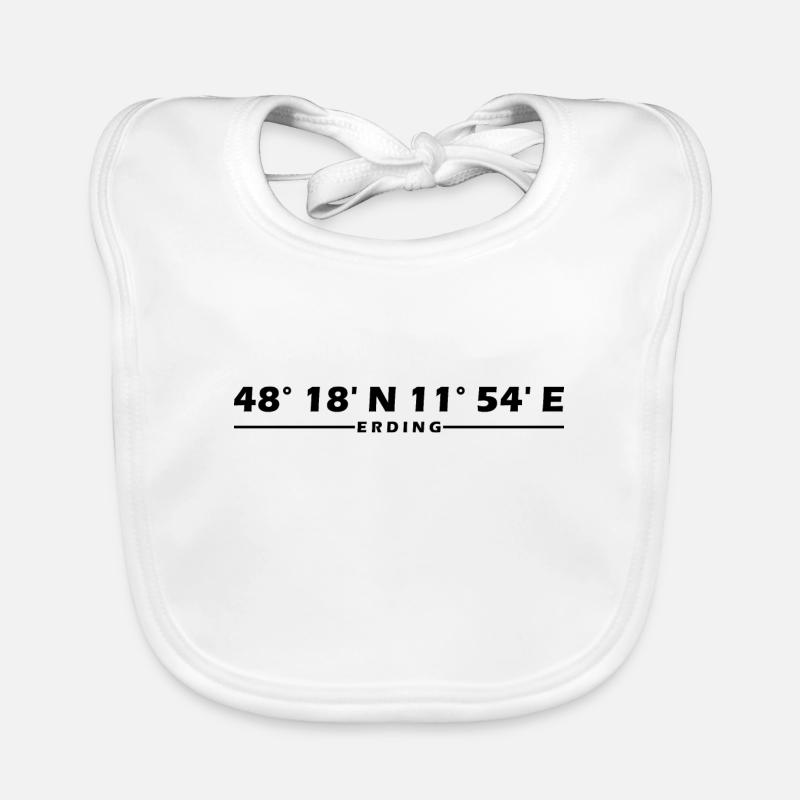 Erding coordinates Organic Baby Bibs