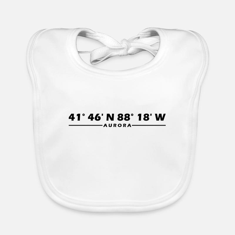 Aurora Coordinates Organic Baby Bibs